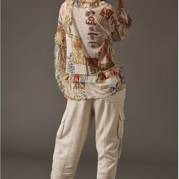 Tiny Ruffled Babydoll Tunic - Picture 2 of 5